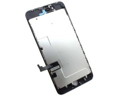 Display iPhone 8 Plus LCD Negru Complet Cu Tablita Metalica Si Conector Amprenta