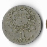 Moneda 1 escudo 1939 - Portugalia, cotatii ridicate!!!, Europa, Cupru-Nichel