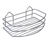 Raft de baie suspendabil, 24 x 15 x 7 cm, Argintiu