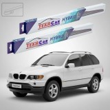 Cumpara ieftin Ștergătoare BMW X5 (E53) Non-Facelift 1999-2002 | Set Față Hibrid &ndash; TeamCar&reg;