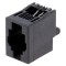 Conector RJ9 soclu THT 4p4c