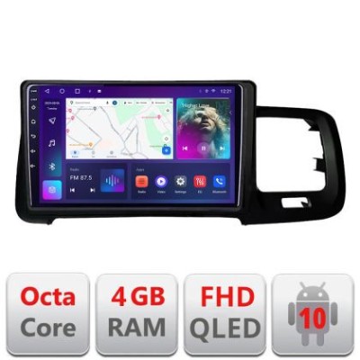 Navigatie Volvo S60 2008-2014 B-s60-08 Android Ecran QLED octa core 4+64 carplay android auto kit-s60-08+EDT-E309V3 CarStore Technology foto