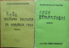 Marin Nicolau Golfin , K2B3 , Misiune secreta in Romania ; Fata pamantului ,1993
