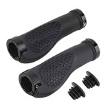 M&acirc;nere Bicicletă My Bicycle, Premium, Cauciuc, Negre, Set 2 Bucăți, 13x4cm, Oem