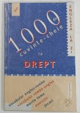 1000 DE CUVINTE - CHEIE IN DREPT , VOCABULAR ENGLEZ-ROMAN / ROMAN-ENGLEZ de MICHAEL BROOKES si CHRISTIANE TREUTANAERE , 2002