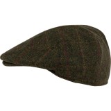 Șapcă Jack Pyke Flat Cap din amestec de l&acirc;nă, oliv &icirc;nchis, mărimea 57