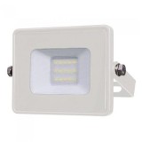 Reflector led smd 10w 4000k ip65 alb, cip samsung, Oem