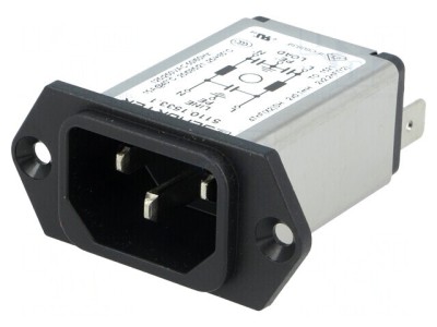 Conector alimentare AC soclu tată 15A 250V foto