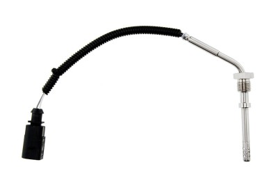 Senzor temperatura filtru particule Audi A4 2.7tdi, 3.0tdi 2007-, A5 2.7tdi, 3.0tdi 2007-, in spate la filtru de particule diesel, NTY EGT-AU-021 foto