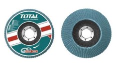 TOTAL - DISC ABRAZIV CU ZIRCONIU 115MMX22MM , P60 PowerTool TopQuality