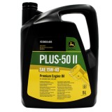 Ulei Motor John Deere Plus 50 II 15W40, 5L. Ulei mineral premium pentru motoare diesel. Protectie superioara, performanta maxima.