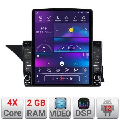 Navigatie Mercedes GLK NTG4 2008-2012 Quad Core ecran tip TESLA 9.7&quot; cu Android Radio Bluetooth Internet GPS WIFI 2+32 DSP CarStore Technology