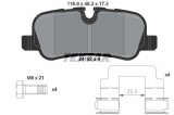 Set placute frana disc Land Rover Discovery III, Discovery IV, Range Rover III, Range Rover Sport I Motor 2.7 D 4x4, 2.7 TD 4x4, 3.0 4x4, 3.0 D 4x4,