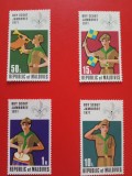 MALDIVE, SCUTISM - SERIE COMPLETĂ MNH