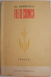 Cumpara ieftin File de cronică (Versuri) - Al. Andritoiu - Carte Poezie Beletristică