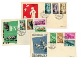 Spania, colonii, 1957 - Lot 3 Plicuri prima zi, FDC