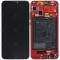 Huawei Honor 8X (JSN-L21) Capac frontal modul display + LCD + digitizer + baterie roșu 02352EEL