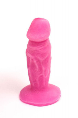 Dildo Clasic The Little Stud, Roz, 11 cm foto