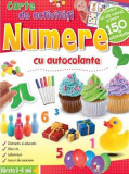 Numere Carti De Activitati Cu Autocolante - Litera