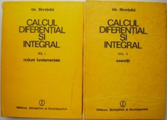 Calcul diferential si integral (2 volume) &ndash; Gh. Siretchi