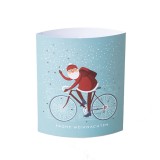 Lampa din hartie Dreamlights - Santa Bike | Chic mic