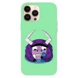 Husa compatibila cu Apple iPhone 11, Viceversa, model Eduardo hug Foster Home, Silicon, TPU, Transparent, Carcasa
