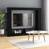 Comoda TV, negru, 152x22x113 cm, PAL GartenMobel Dekor, vidaXL