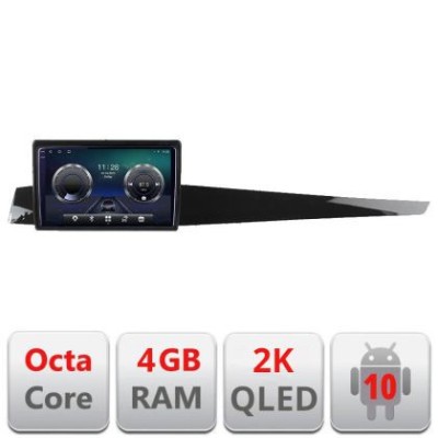Navigatie Renault Laguna 3 Android Octa Core Ecran 2K QLED GPS 4G 4+32GB 360 kit-laguna+EDT-E410-2K CarStore Technology foto