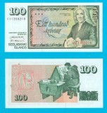 Islanda (p#50) 100 Kronur 1981 UNC &#039;Sedlabanki Islands&#039; serie: C11359218