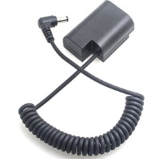 Alimentator Tip Baterie BLF19 Panasonic DMW-DCC12 Dummy Battery DC COUPLER FULL DECODED TYPE-C SPRING CORD