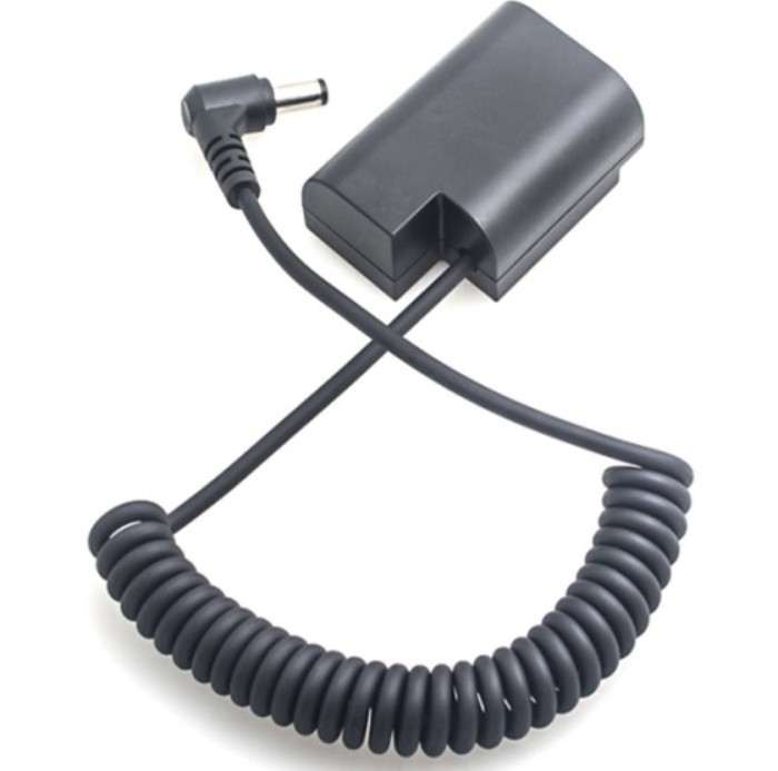 Alimentator Tip Baterie BLF19 Panasonic DMW-DCC12 Dummy Battery DC COUPLER FULL DECODED TYPE-C SPRING CORD