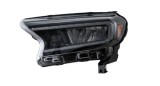 Set faruri Ford Ranger, 05.2022, vers. Europeana, montare fata, stanga+dreapta, indicator dinamic; cu animatii; LED; electric; negru; Tuning; ECE;