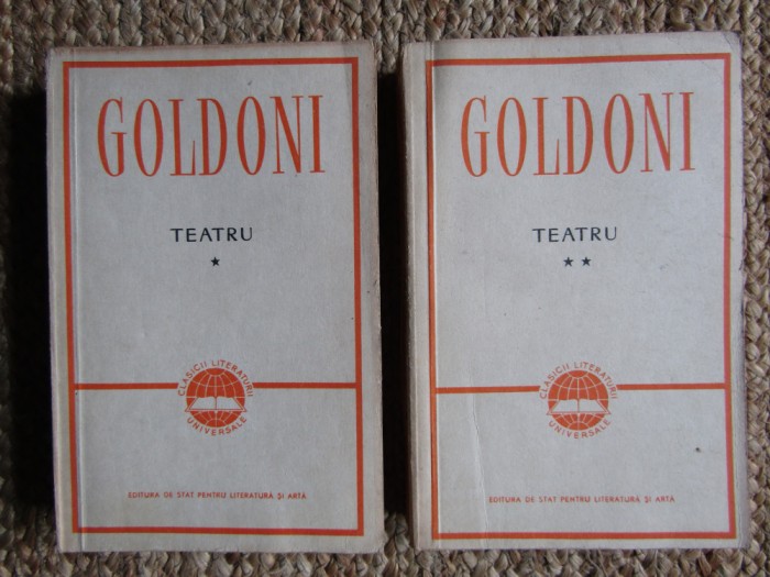 Carlo Goldoni - Teatru - 2 Vol.