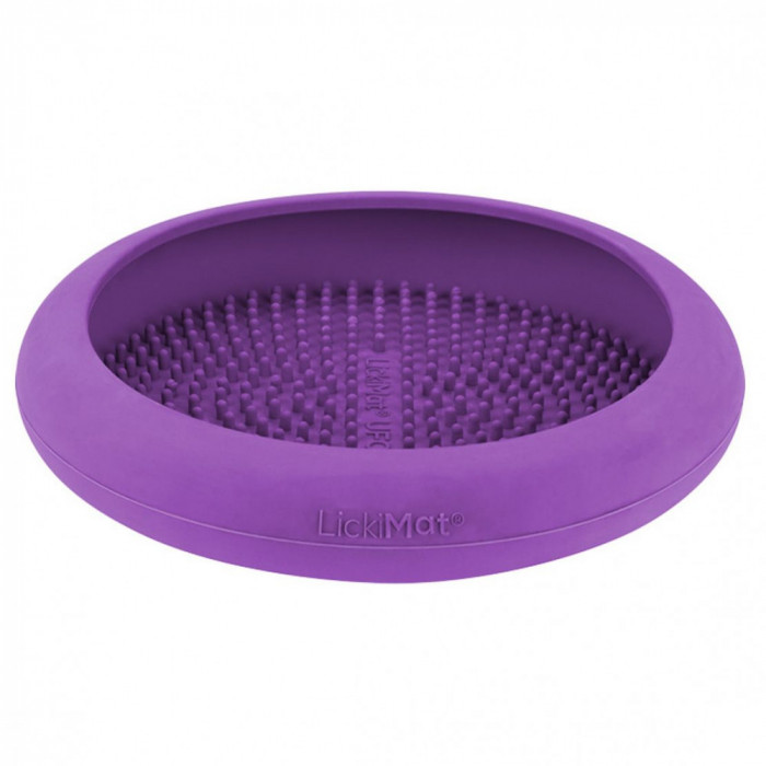 LickiMat UFO saltea de lins pentru c&acirc;ini - violet