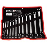 Yato YT-0398 - Set chei inelare duble cotite 6-32 mm 12 bucati