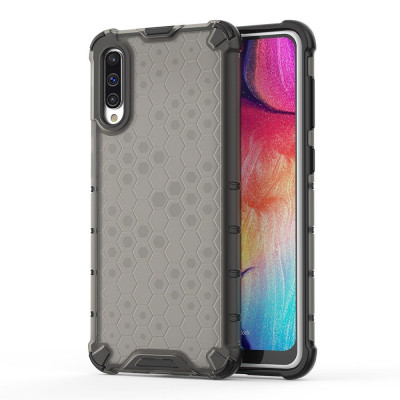 Husa SAMSUNG Galaxy A50 \ A50s \ A30s - Gel TPU Honeycomb Armor (Negru) foto