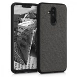 Cumpara ieftin Husa pentru Huawei Mate 20 Lite, Textil, Negru, 48006.02, Carcasa