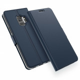 Husa Samsung Galaxy S9 G960 G960F si stylus, Alt model telefon Samsung, Albastru, Metal / Aluminiu