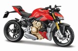 MAISTO MOTOCICLETA METALICA CU STAND EDITIE SPECIALA DUCATI SUPER NAKED SCARA 1