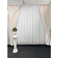 Set doua draperii Gravel, crem ivory