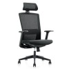 SCAUN MESH OSAKA H - NEGRU/NEGRU