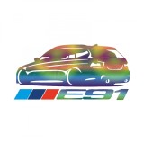Cumpara ieftin Sticker BMW E91