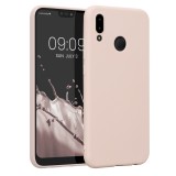 Husa Kwmobile pentru Huawei P20 Lite, Silicon, Roz, 44358.225, Carcasa