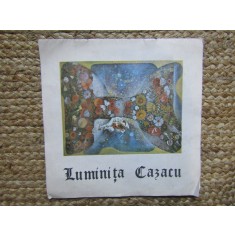 LUMINITA CAZACU - CATALOG DE EXPOZITIE , APRILIE - MAI , 1984