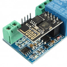 Kit modul releu + modul serial Wi-fi esp8266 foto