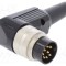 Conector LUMBERG M16 mufă tată 8 pini 5A 60V lipire cablu IP40