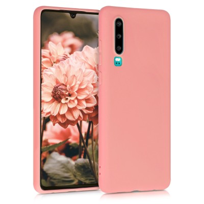 Husa pentru Huawei P30, Silicon, Rose Gold, 47410.76 foto