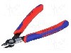 Clesti de precizie, laterali, pentru taiere, 125mm, otel, KNIPEX - 78 71 125