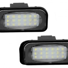 Set Lampi Numar Inmatriculare Led Mercedes-Benz C-Class W203 2000-2007 Sedan BTLL-015