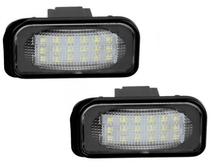 Set Lampi Numar Inmatriculare Led Mercedes-Benz CLK C209 2002-2010 BTLL-015